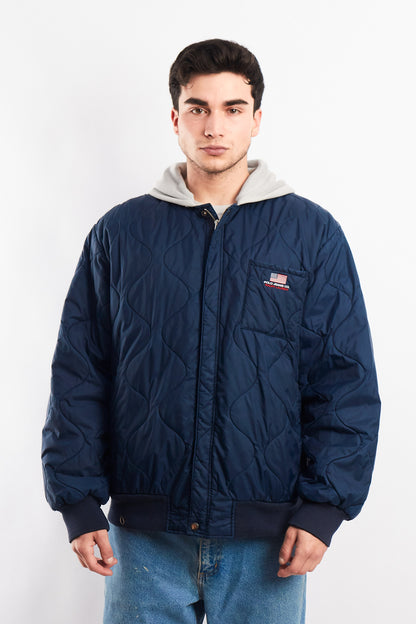 2000 Polo Jeans Company Hooded Puffer Jacket (L/XL)