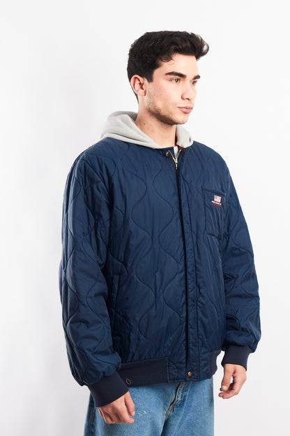 2000 Polo Jeans Company Hooded Puffer Jacket (L/XL)