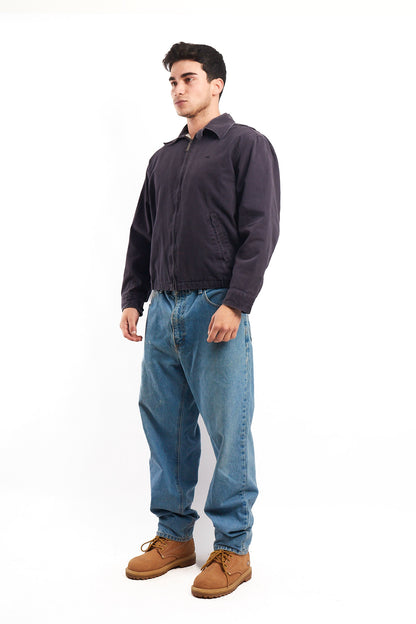 2000 Vintage Christian Dior Navy Washed Harrington Jacket (M/L)