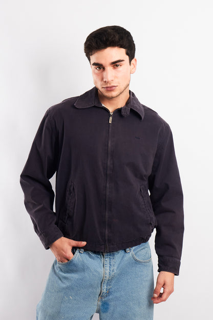 2000 Vintage Christian Dior Navy Washed Harrington Jacket (M/L)