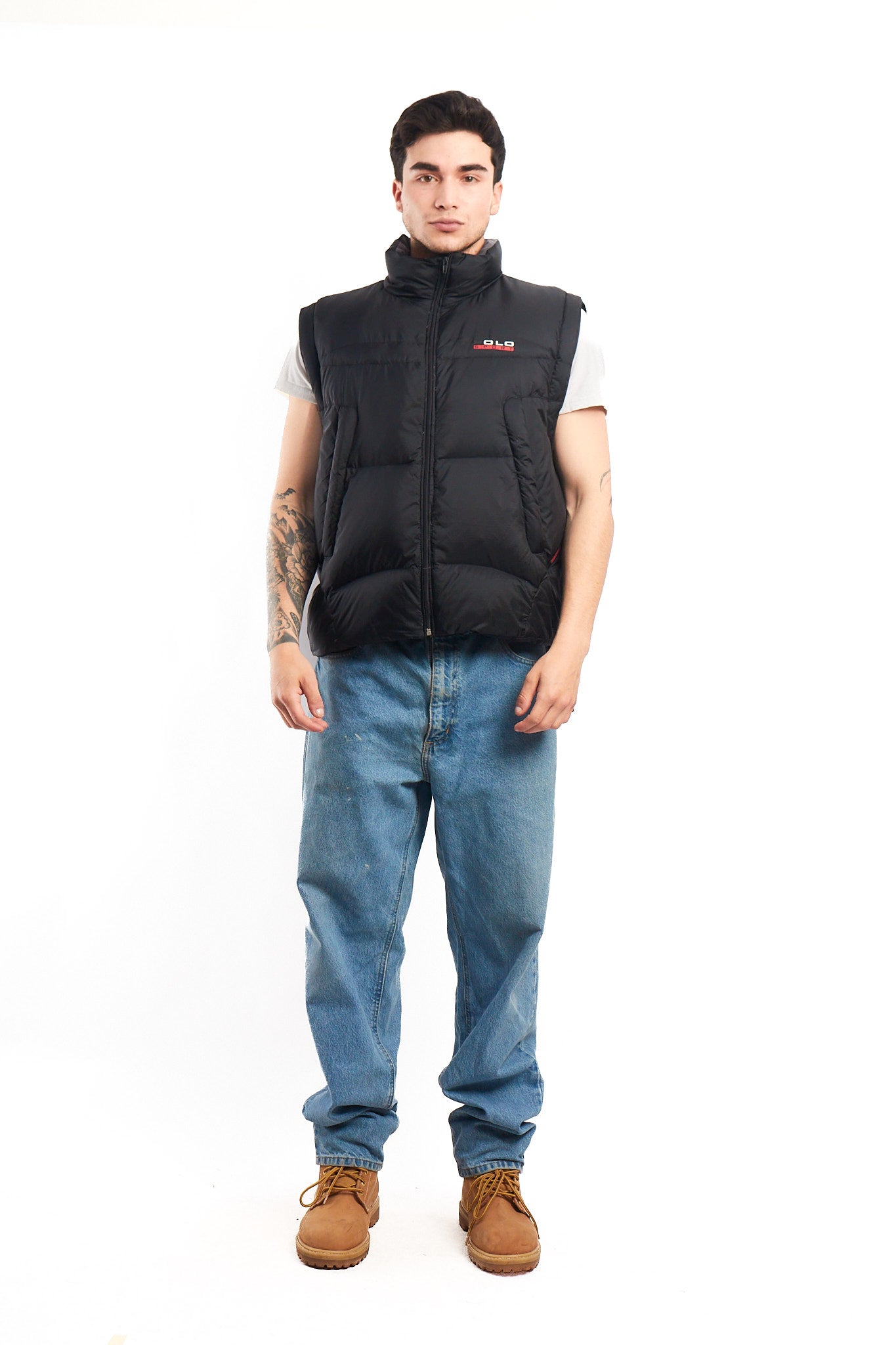 1990 Polo Sport Ralph Lauren Down Puffer Vest (L/XL)