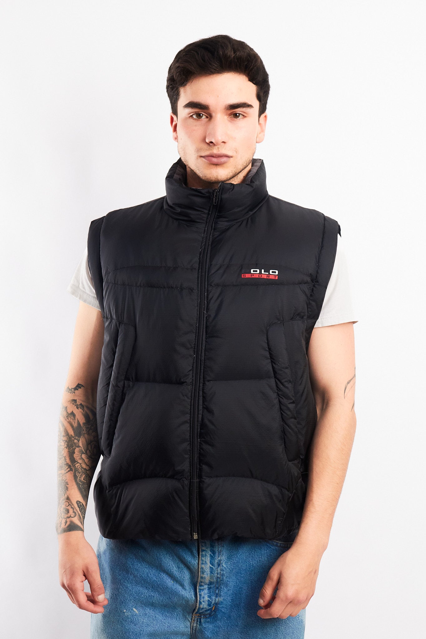 1990 Polo Sport Ralph Lauren Down Puffer Vest (L/XL)