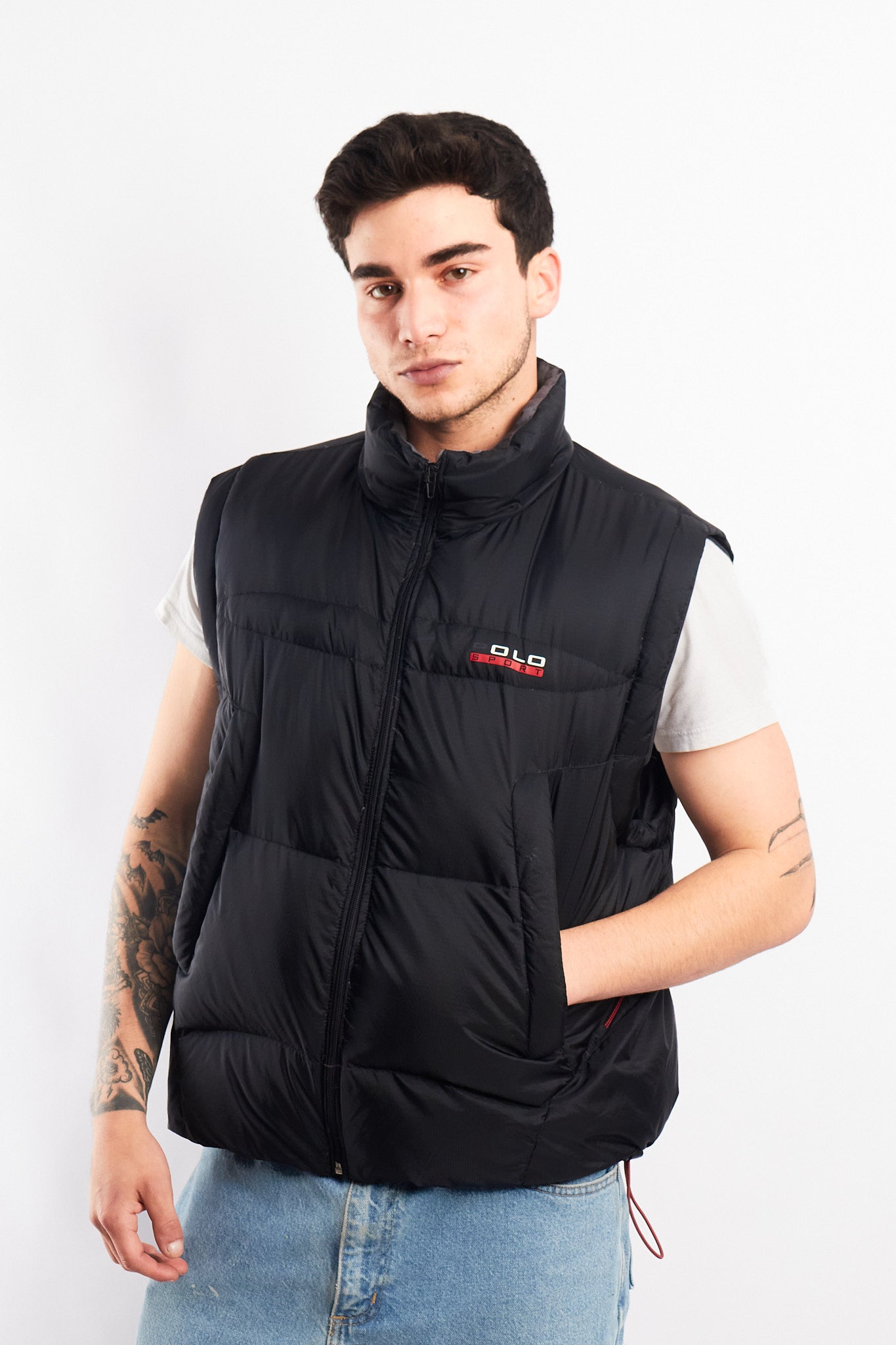 1990 Polo Sport Ralph Lauren Down Puffer Vest (L/XL)