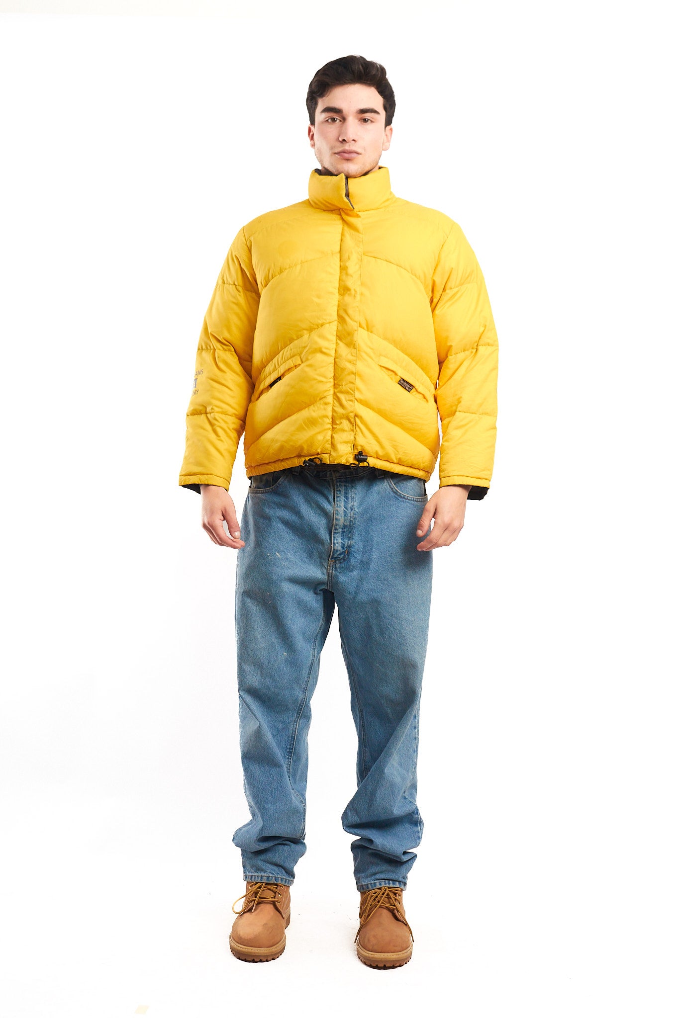 2000 Polo Jeans Company Reversible Down Puffer Jacket (M)