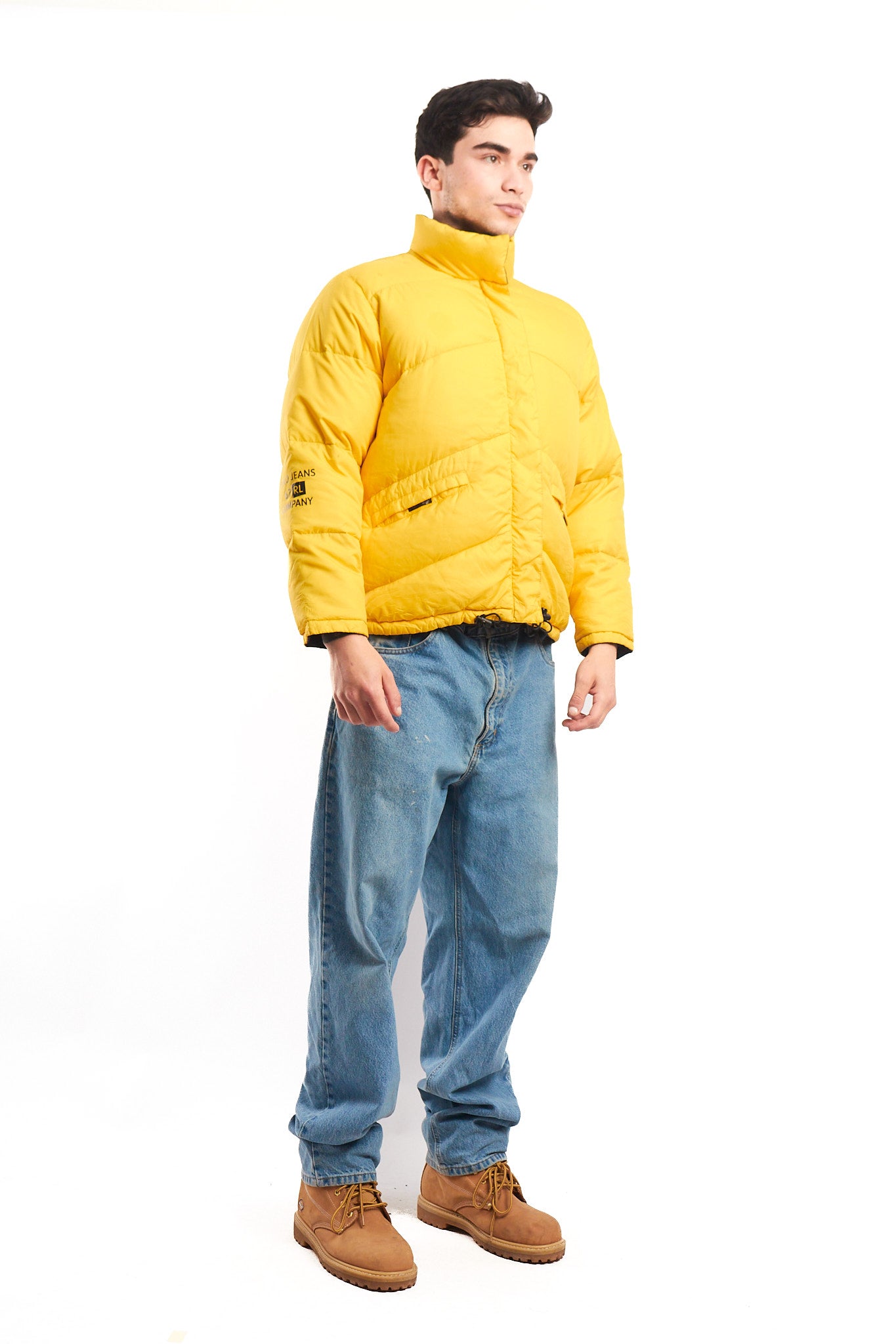 2000 Polo Jeans Company Reversible Down Puffer Jacket (M)