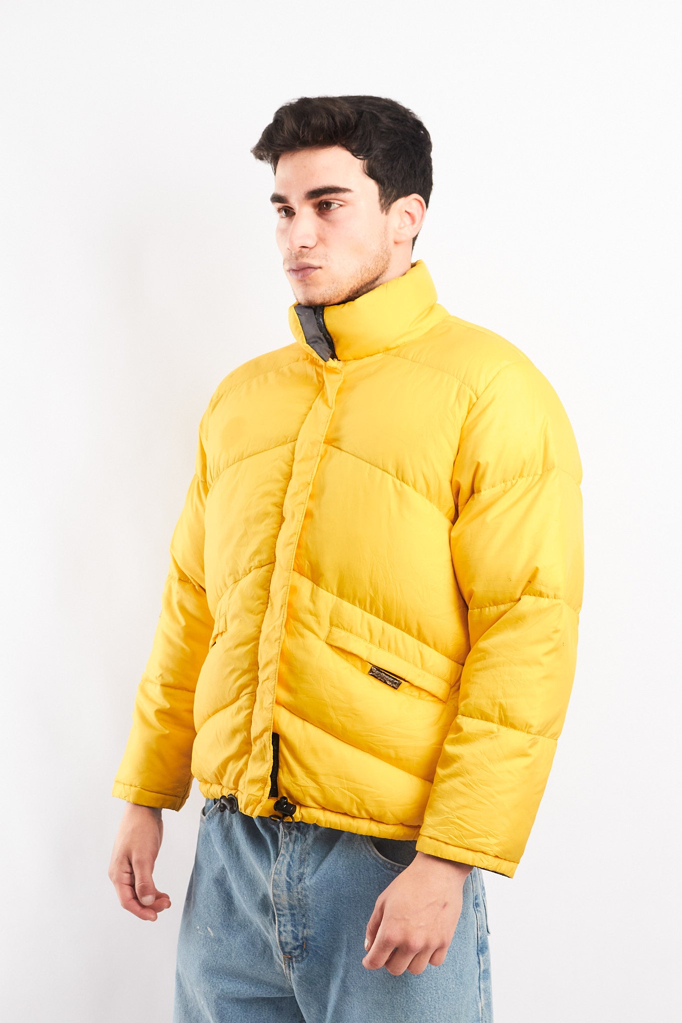 2000 Polo Jeans Company Reversible Down Puffer Jacket (M)