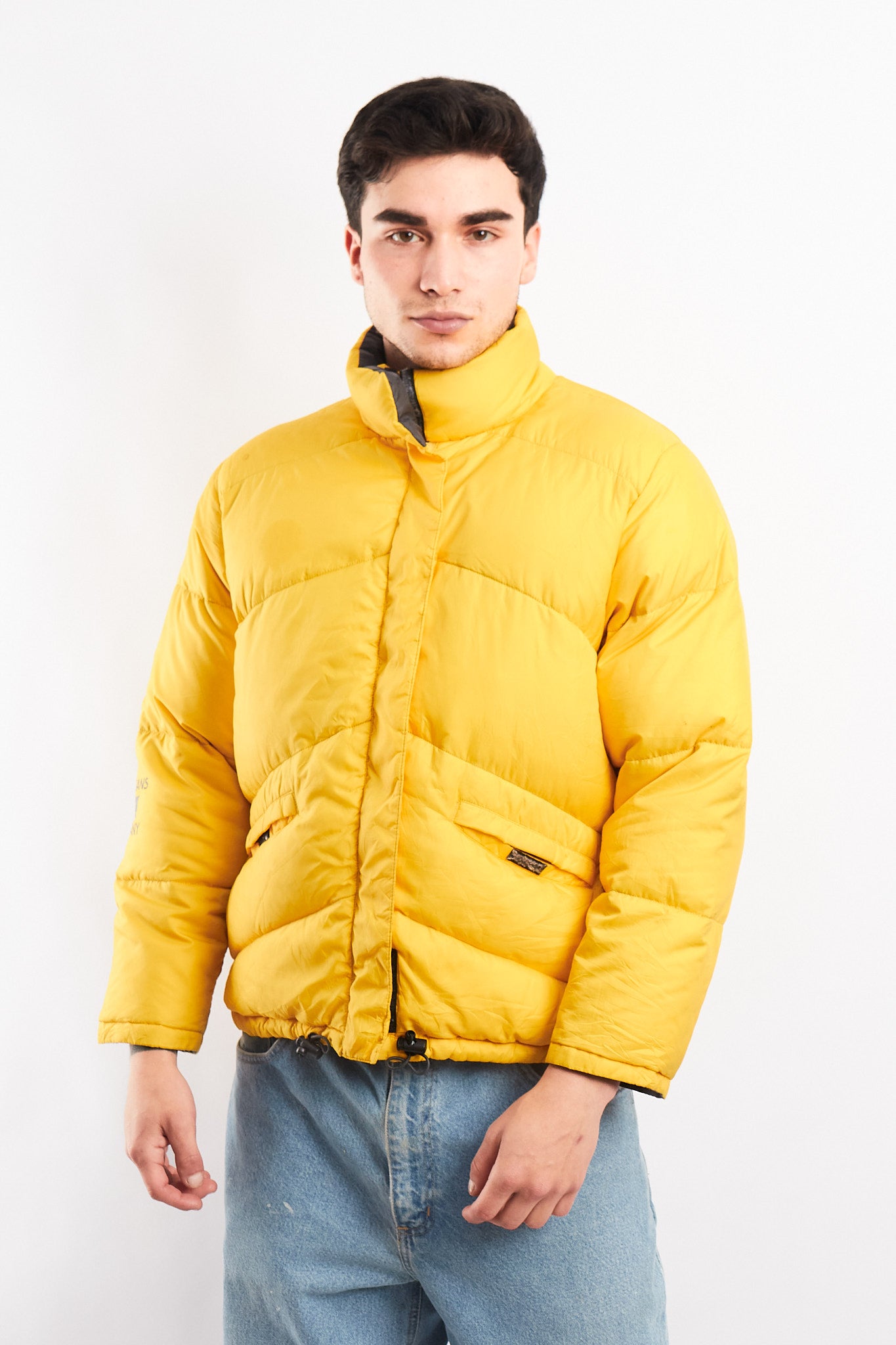 2000 Polo Jeans Company Reversible Down Puffer Jacket (M)