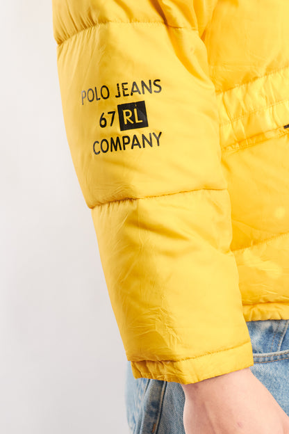 2000 Polo Jeans Company Reversible Down Puffer Jacket (M)