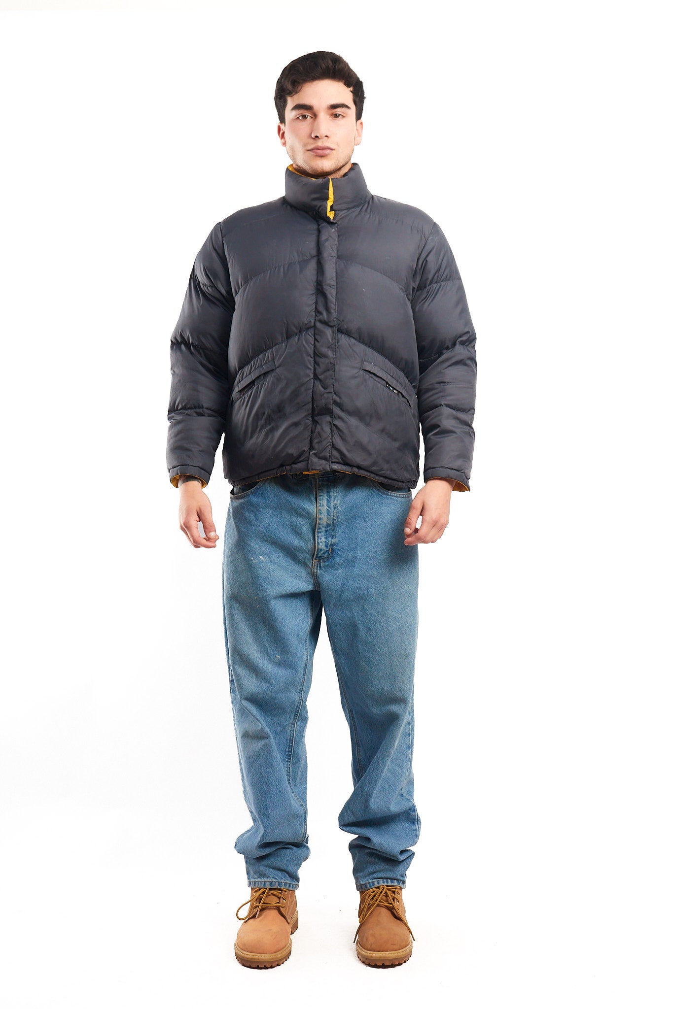 2000 Polo Jeans Company Reversible Down Puffer Jacket (M)