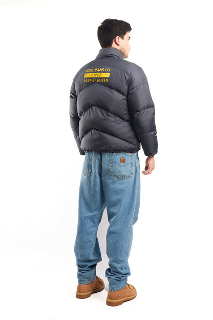 2000 Polo Jeans Company Reversible Down Puffer Jacket (M)