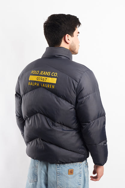 2000 Polo Jeans Company Reversible Down Puffer Jacket (M)
