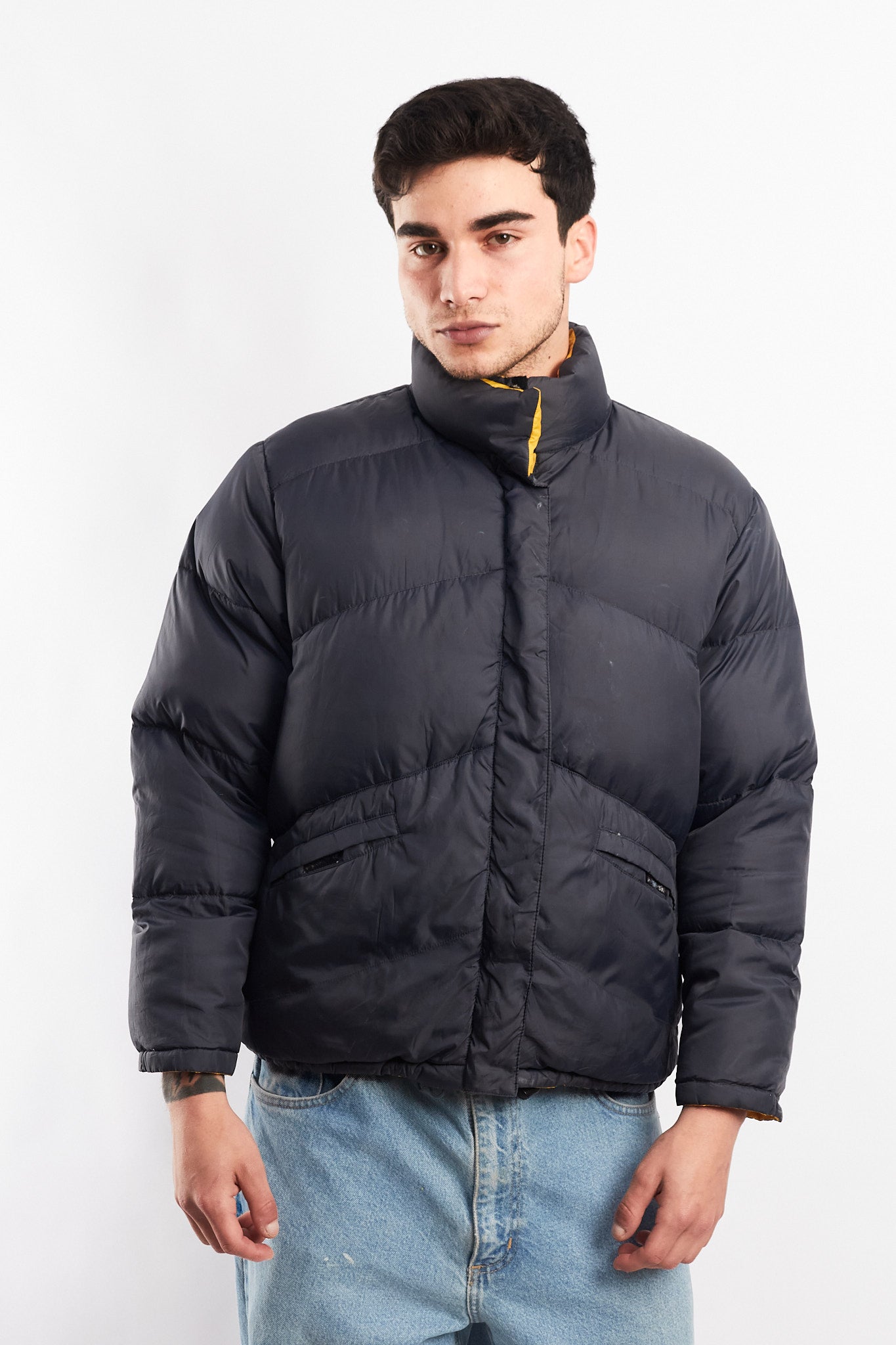 2000 Polo Jeans Company Reversible Down Puffer Jacket (M)