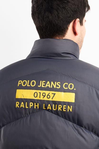 2000 Polo Jeans Company Reversible Down Puffer Jacket (M)