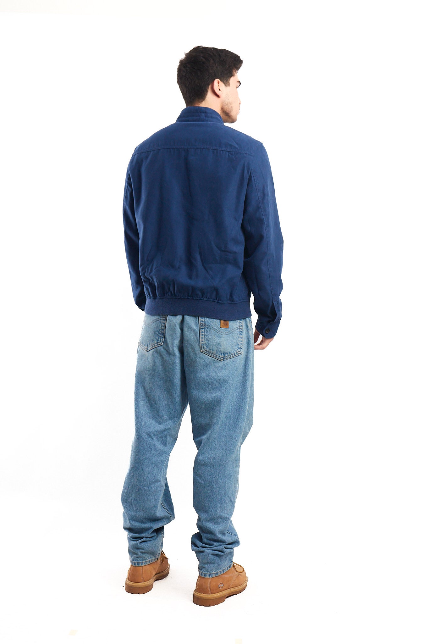 2010 Polo Ralph Lauren Navy Velvet Bomber Jacket (S/M)