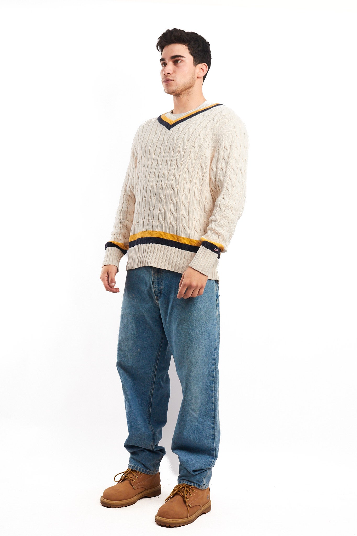 2000 Polo Jeans Company Heavy Cotton Sweater (M/L)