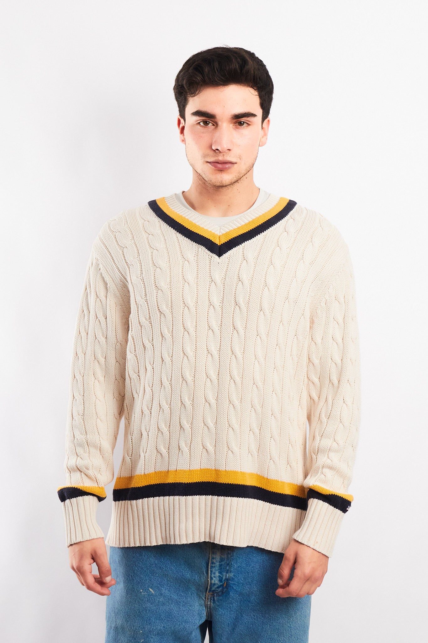 2000 Polo Jeans Company Heavy Cotton Sweater (M/L)