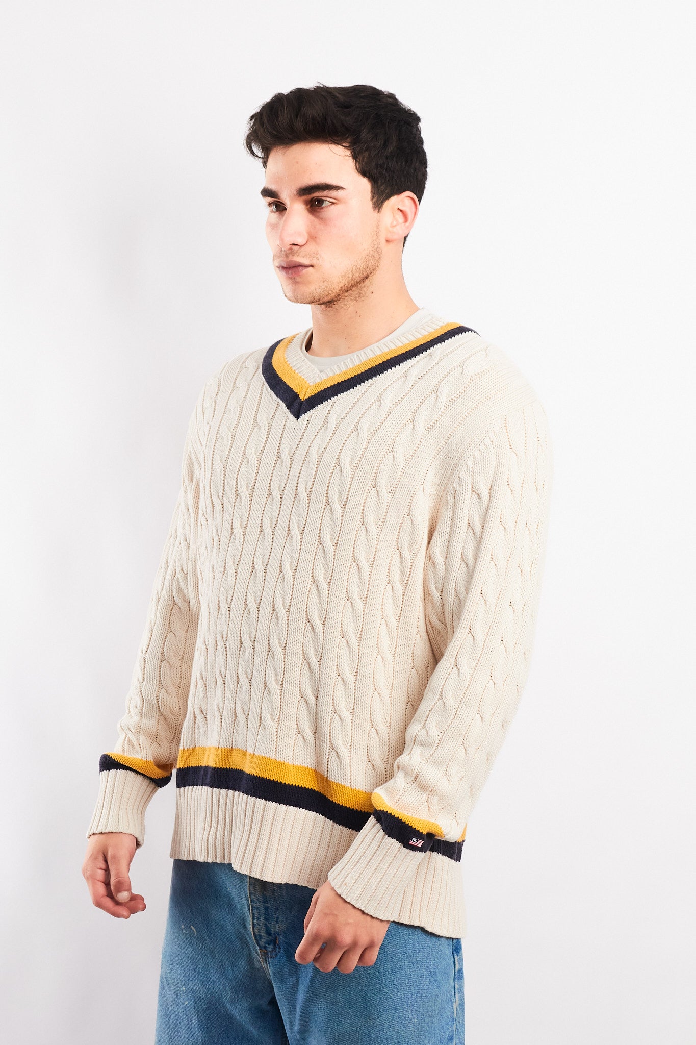 2000 Polo Jeans Company Heavy Cotton Sweater (M/L)