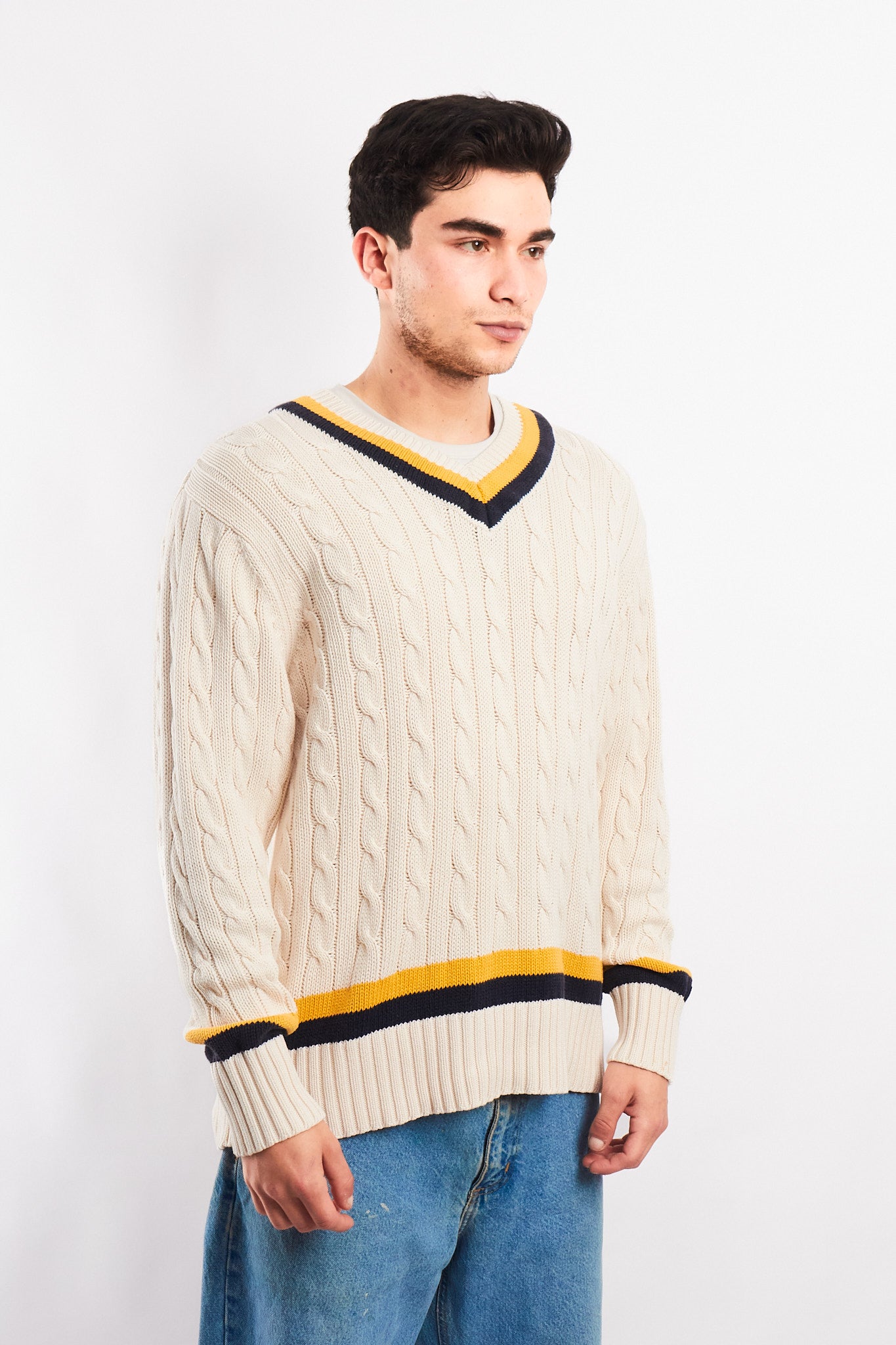 2000 Polo Jeans Company Heavy Cotton Sweater (M/L)