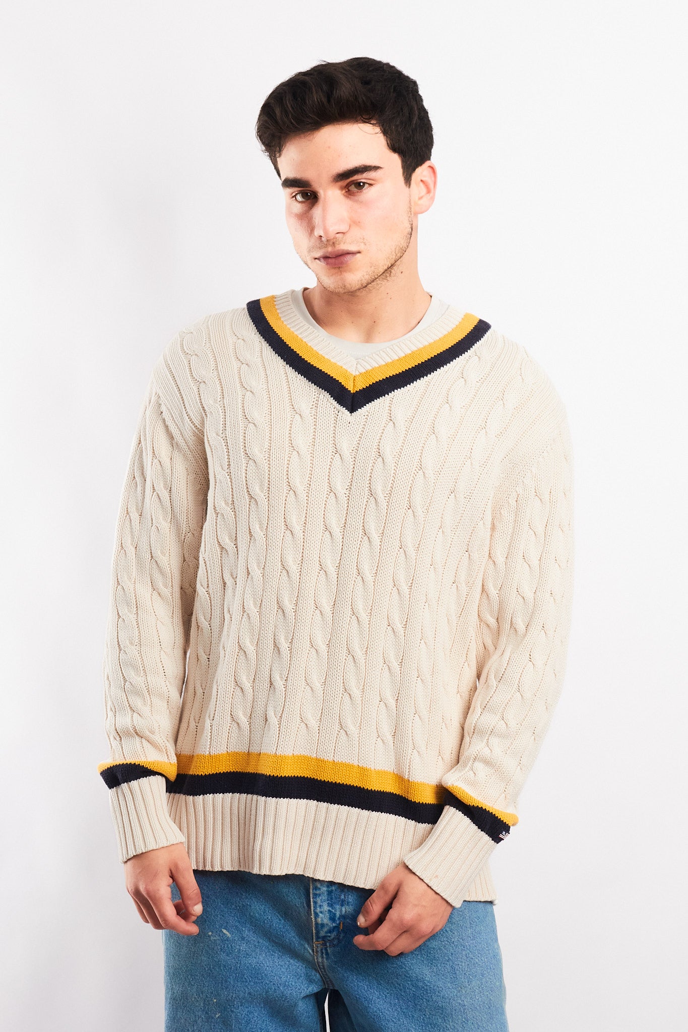 2000 Polo Jeans Company Heavy Cotton Sweater (M/L)