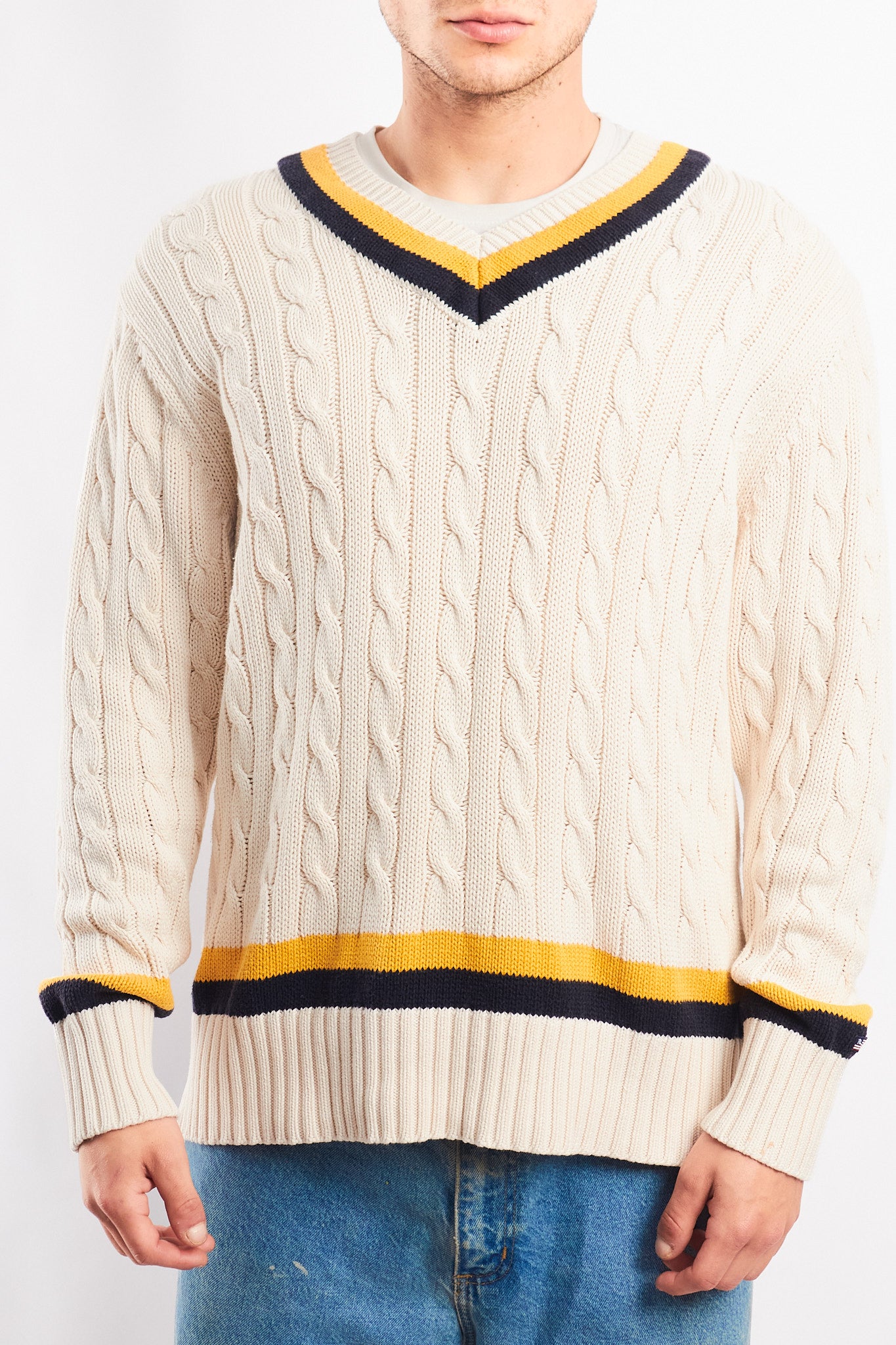 2000 Polo Jeans Company Heavy Cotton Sweater (M/L)