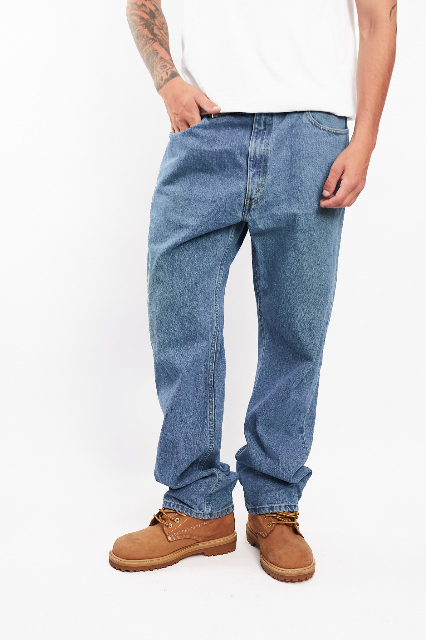 2000 Levi's Blue 505 Regular Straight Jean (34)