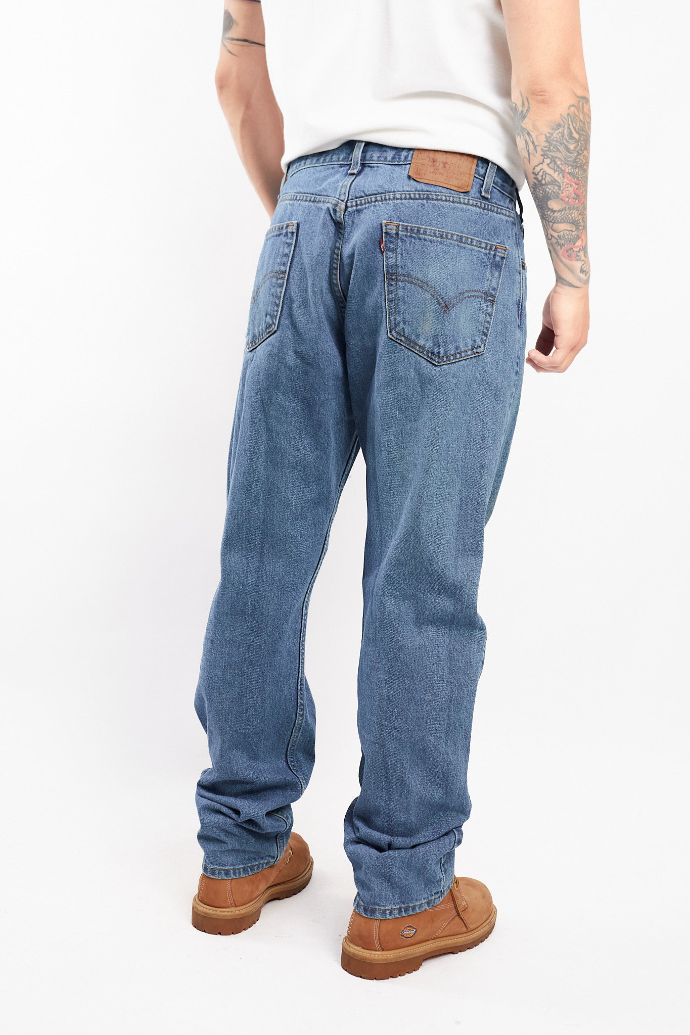 2000 Levi's Blue 505 Regular Straight Jean (34)