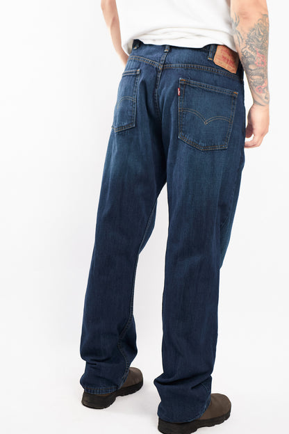 2000 Levi's Green Blue 514 Straight Jean (36)