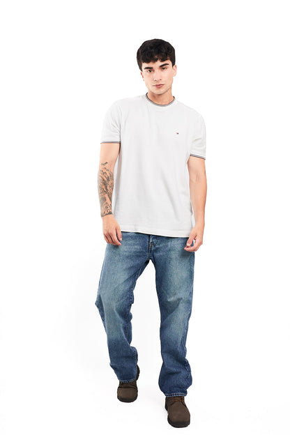 2023 Levi's Washed Blue 501 Classic Fit Jean (34)