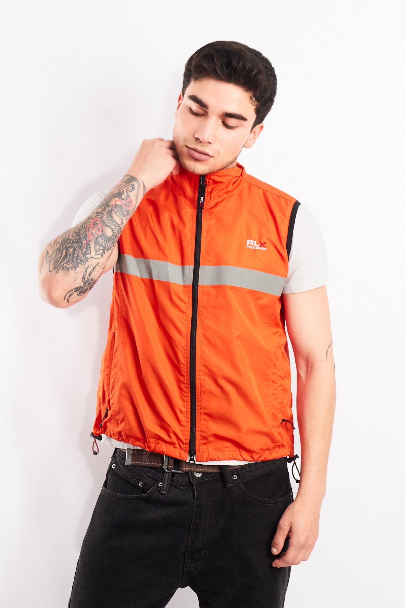 1990 Polo Sport Ralph Lauren RLX Reflective Vest (S/M)