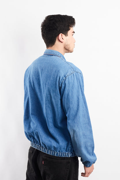 1980 Vintage Polo Ralph Lauren Denim Harrington Jacket (S/M)