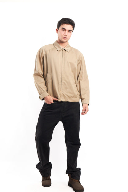 1990 Vintage Burberry Khakhi Harrington Jacket (M/L)