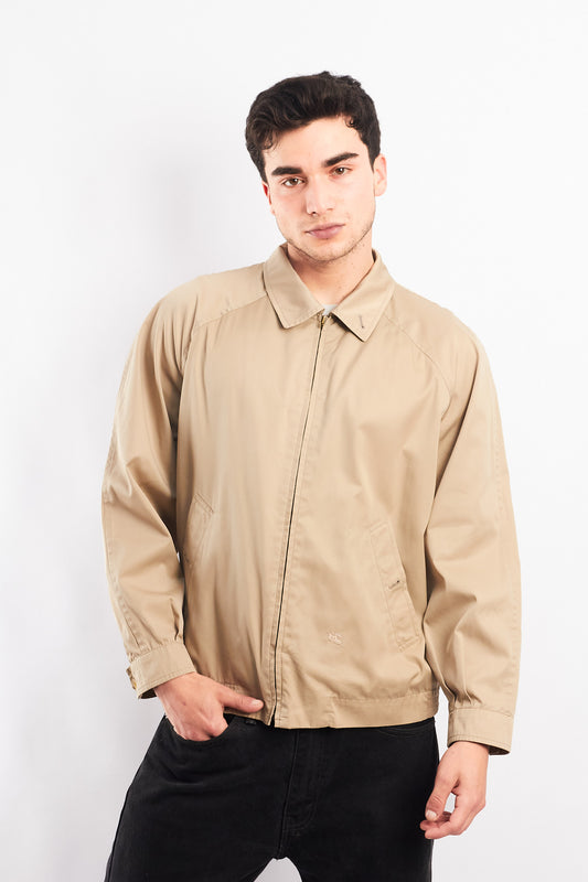 1990 Vintage Burberry Khakhi Harrington Jacket (M/L)