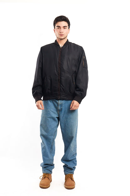 2000 Vintage Polo Jeans Company MA-1 Flight Bomber Jacket (M/L)