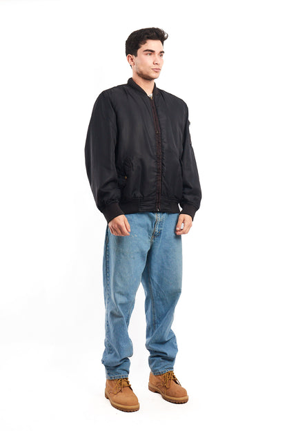 2000 Vintage Polo Jeans Company MA-1 Flight Bomber Jacket (M/L)