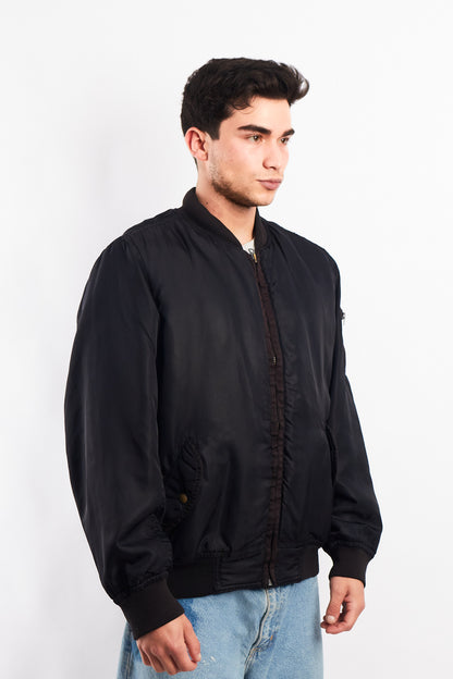 2000 Vintage Polo Jeans Company MA-1 Flight Bomber Jacket (M/L)