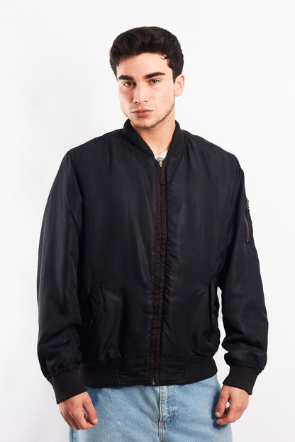 2000 Vintage Polo Jeans Company MA-1 Flight Bomber Jacket (M/L)