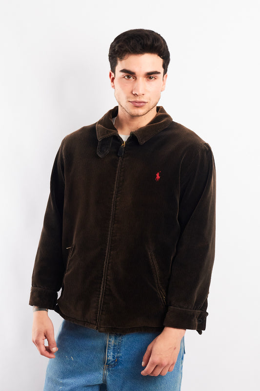 2000 Vintage Polo Ralph Lauren Corduroy Harrington (M/L)