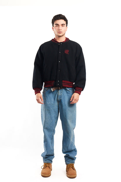 1980 Vintage Polo Ralph Lauren Wool College Varsity Jacket (M/L)