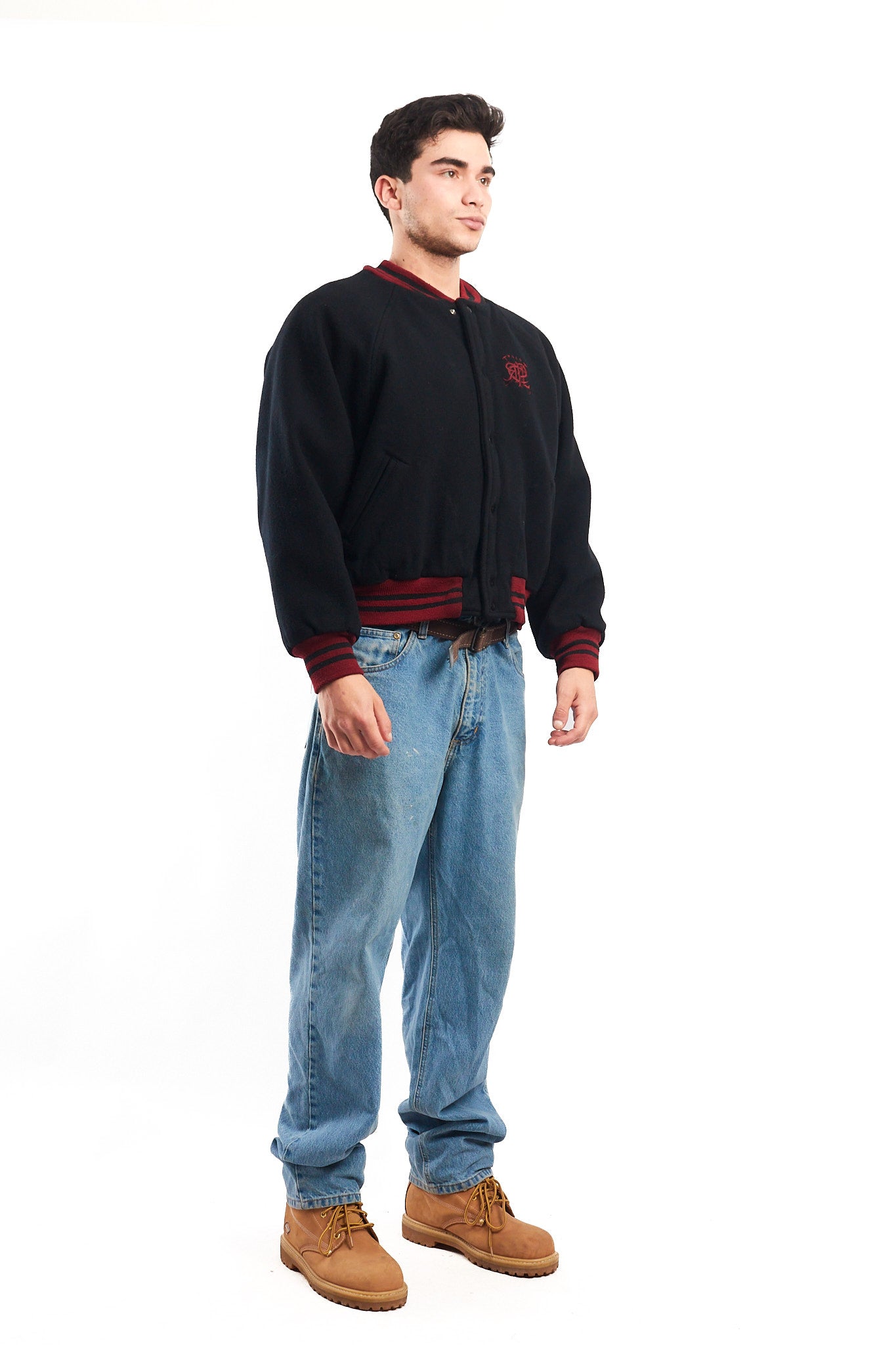 1980 Vintage Polo Ralph Lauren Wool College Varsity Jacket (M/L)