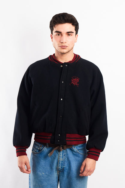1980 Vintage Polo Ralph Lauren Wool College Varsity Jacket (M/L)