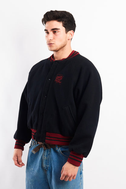 1980 Vintage Polo Ralph Lauren Wool College Varsity Jacket (M/L)