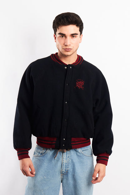 1980 Vintage Polo Ralph Lauren Wool College Varsity Jacket (M/L)