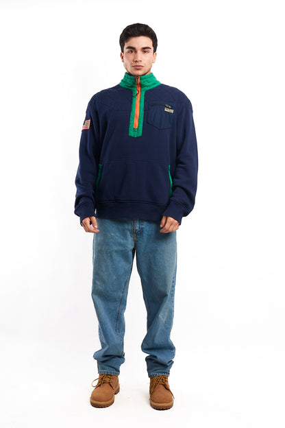 1990 Vintage Polo Ralph Lauren Quarter Zip (XL)