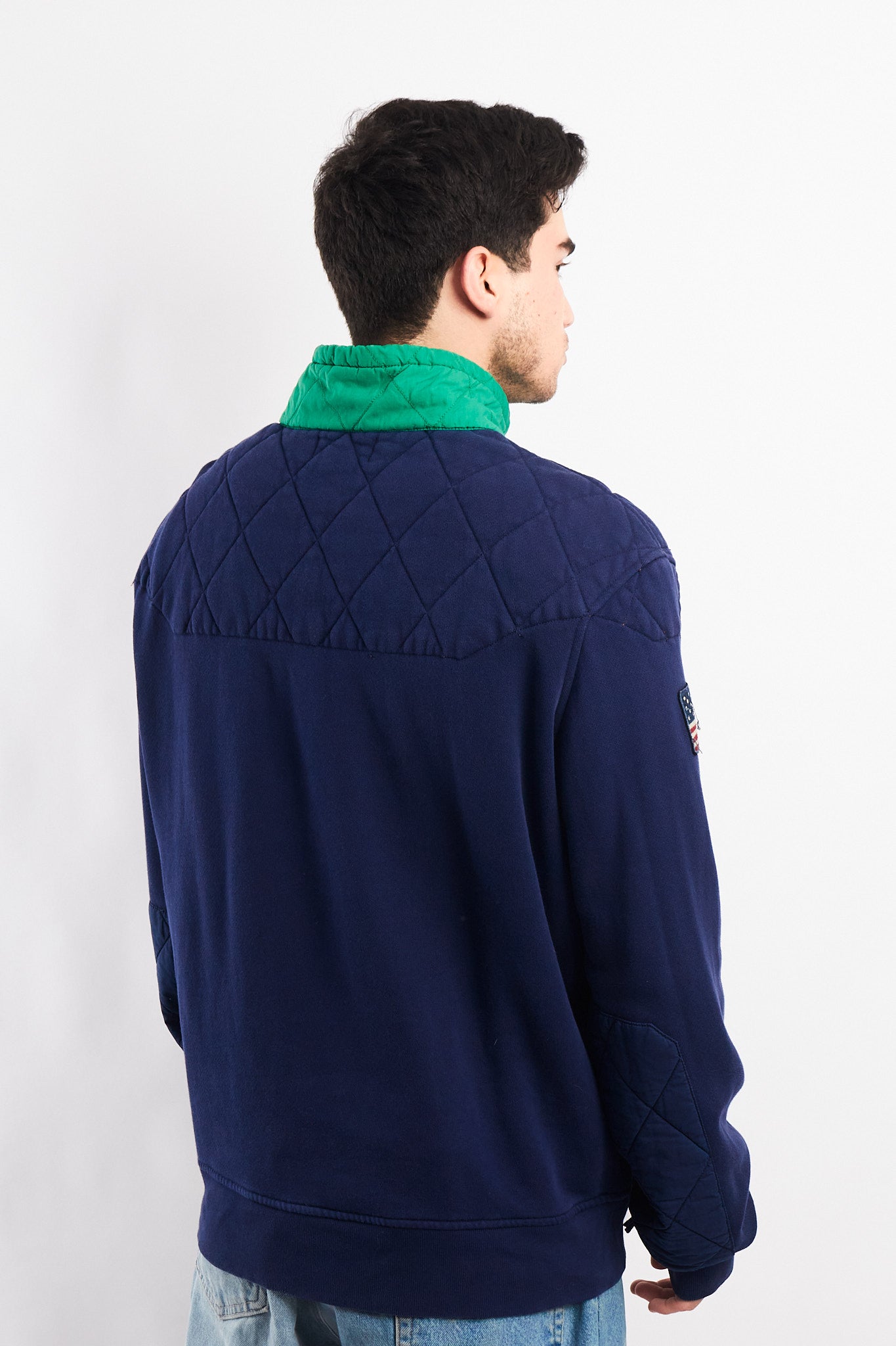 1990 Vintage Polo Ralph Lauren Quarter Zip (XL)