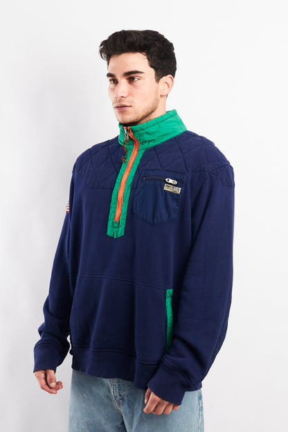 1990 Vintage Polo Ralph Lauren Quarter Zip (XL)