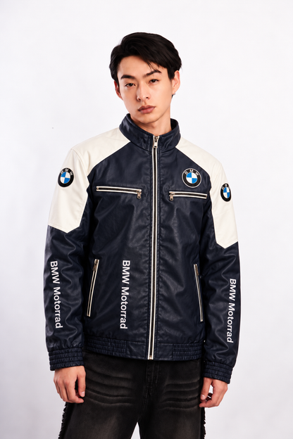 BMW Motorrad Vegan Leather Racer Jacket