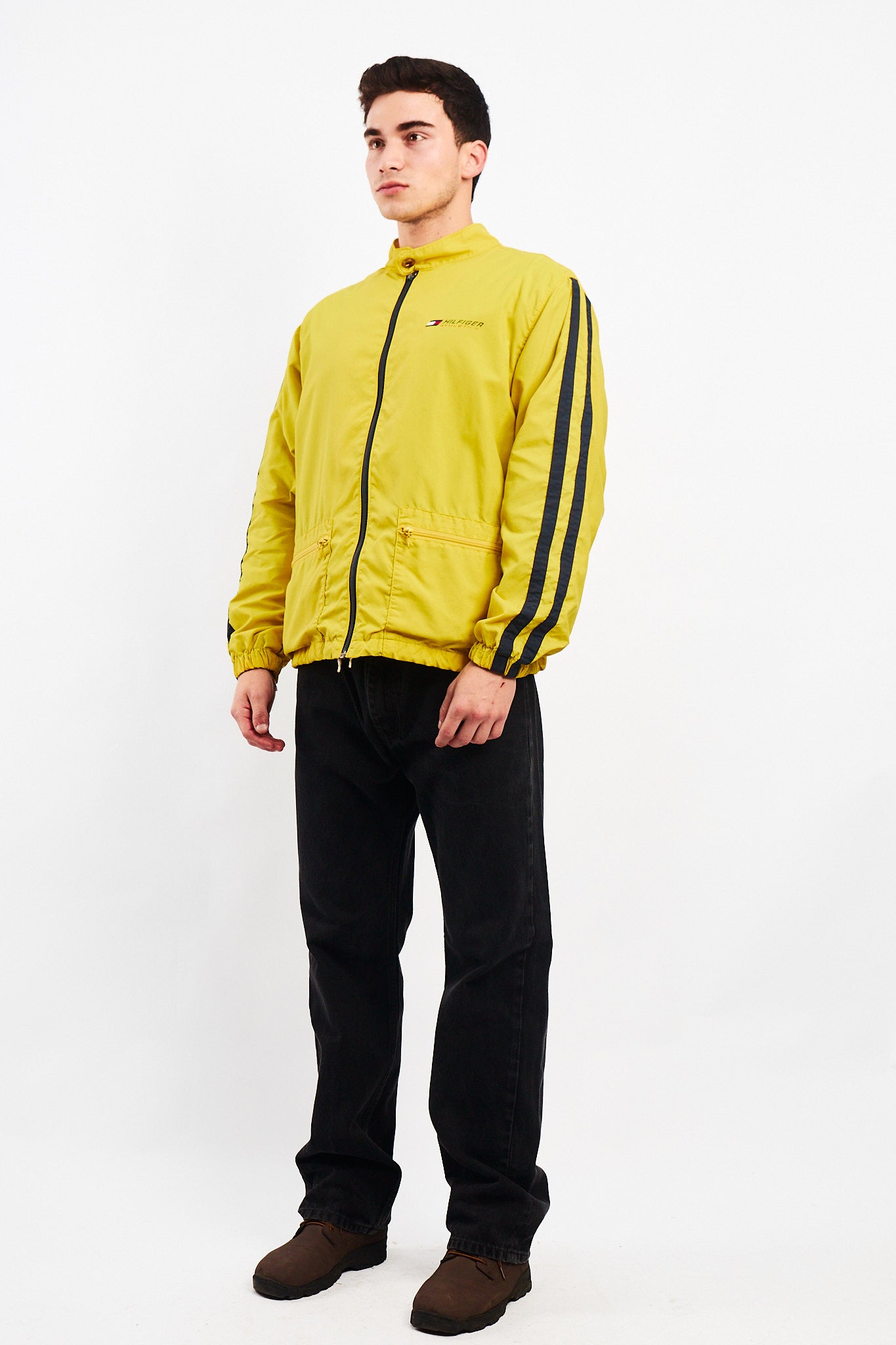 2003 Y2K Tommy Athletics Track Jacket (M)