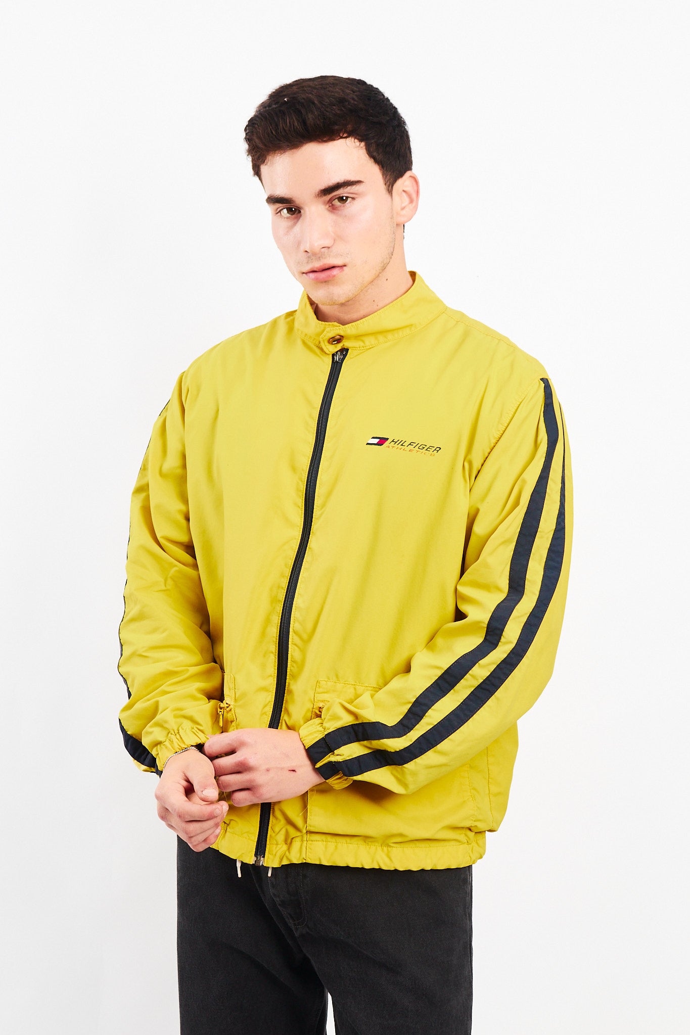 2003 Y2K Tommy Athletics Track Jacket (M)