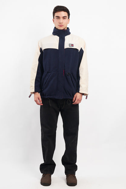 1990 Vintage Tommy Hilfiger Fleece Shell Parka Jacket (M/L)