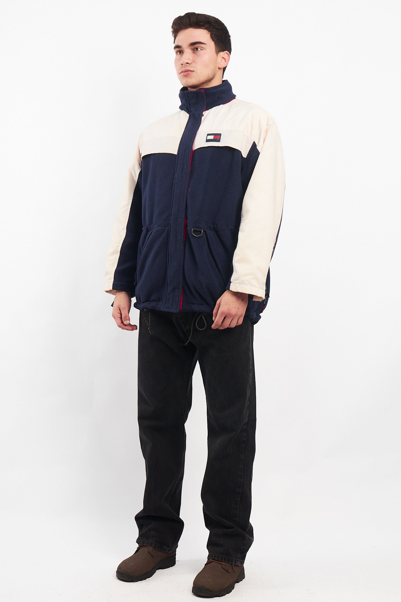 1990 Vintage Tommy Hilfiger Fleece Shell Parka Jacket (M/L)